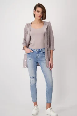 Ajour Strickjacke