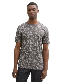 Allover bedrucktes T-Shirt