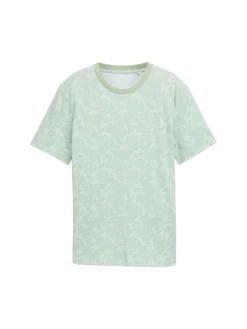 Allover bedrucktes T-Shirt