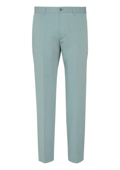 Anzughose aus meliertem Stretch-Twill