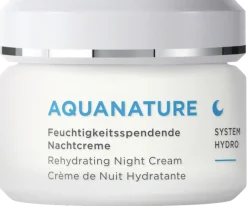 AQUANATURE Feuchtigkeitsspendende Nachtcreme