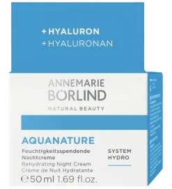 AQUANATURE Feuchtigkeitsspendende Nachtcreme