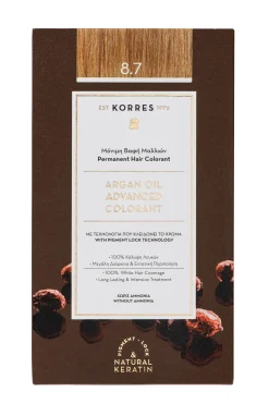 ARGAN OIL Hochentwickelte Haarcoloration Toffee 8.7