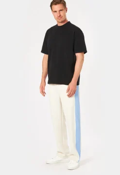 ATLAS TRACK PANTS WARM WHITE SPRING BLUE