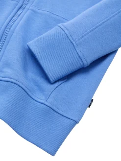 Basic Sweatjacke mit Stickerei