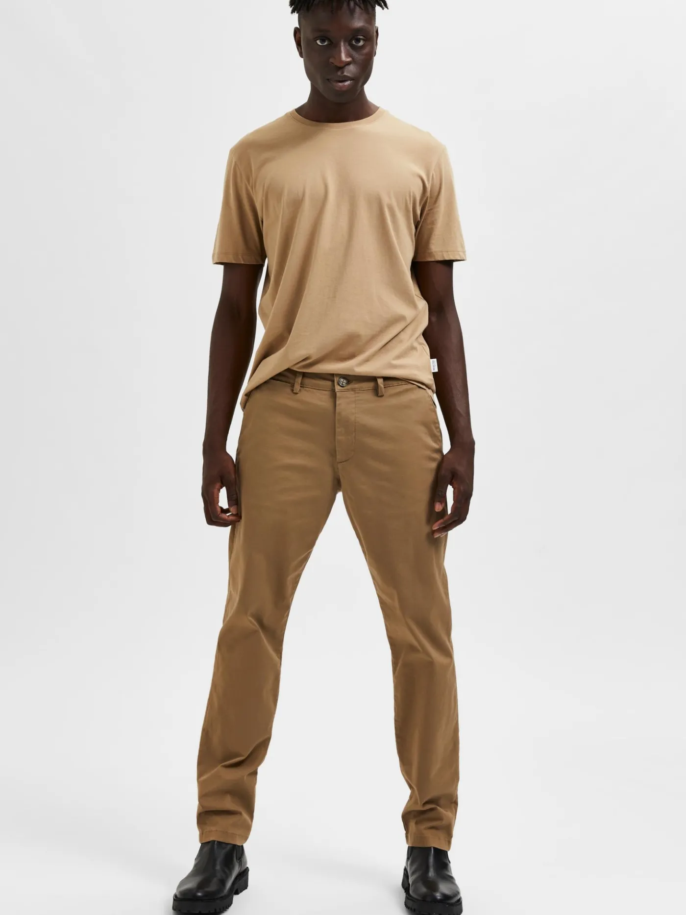 Baumwoll-Chinos