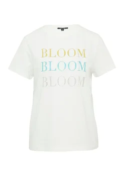 Baumwollmix-T-Shirt mit Artwork