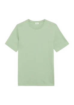 Baumwoll-T-Shirt mit Rückenprint