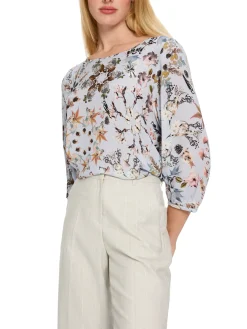 Bedruckte Viskosebluse
