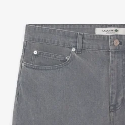 Bermudashorts aus Denim mit verwaschenem Effekt