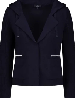 Blazer mit Strickärmeln