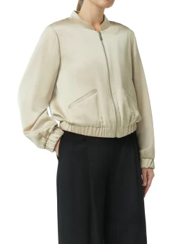 Blouson aus Satin