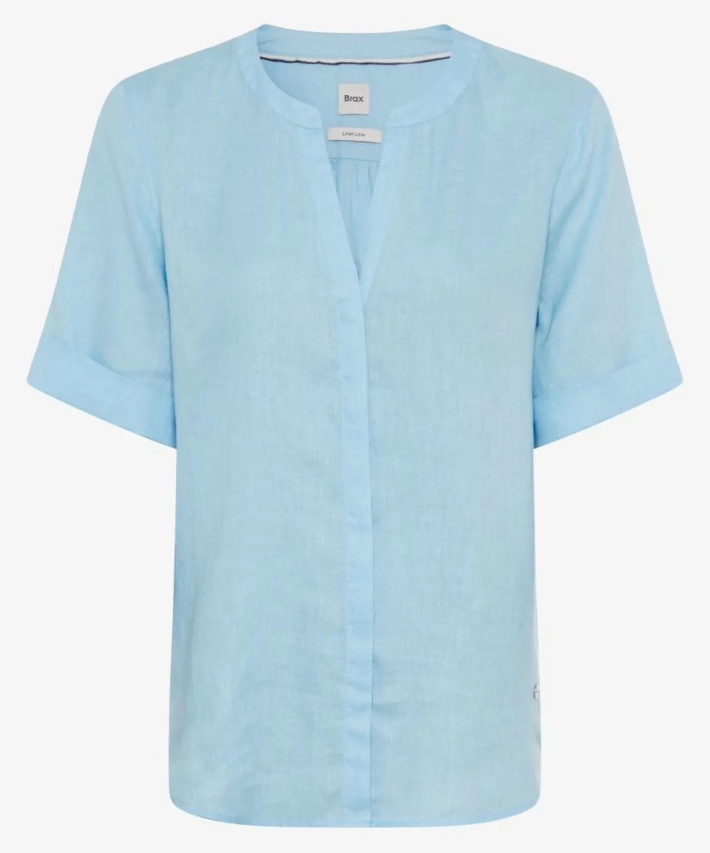 Bluse aus reinem Leinen