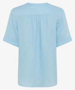 Bluse aus reinem Leinen
