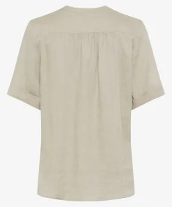 Bluse aus reinem Leinen