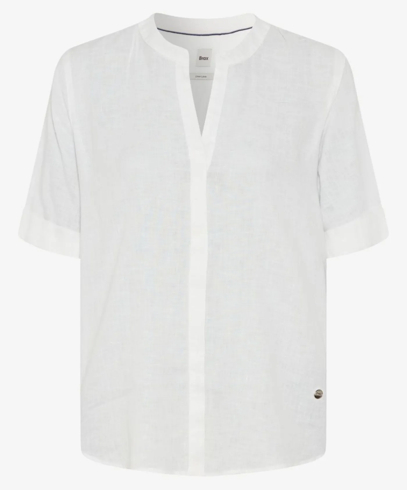 Bluse aus reinem Leinen