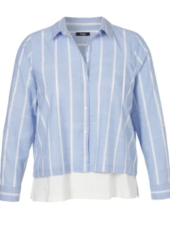 Bluse Hemdkragen