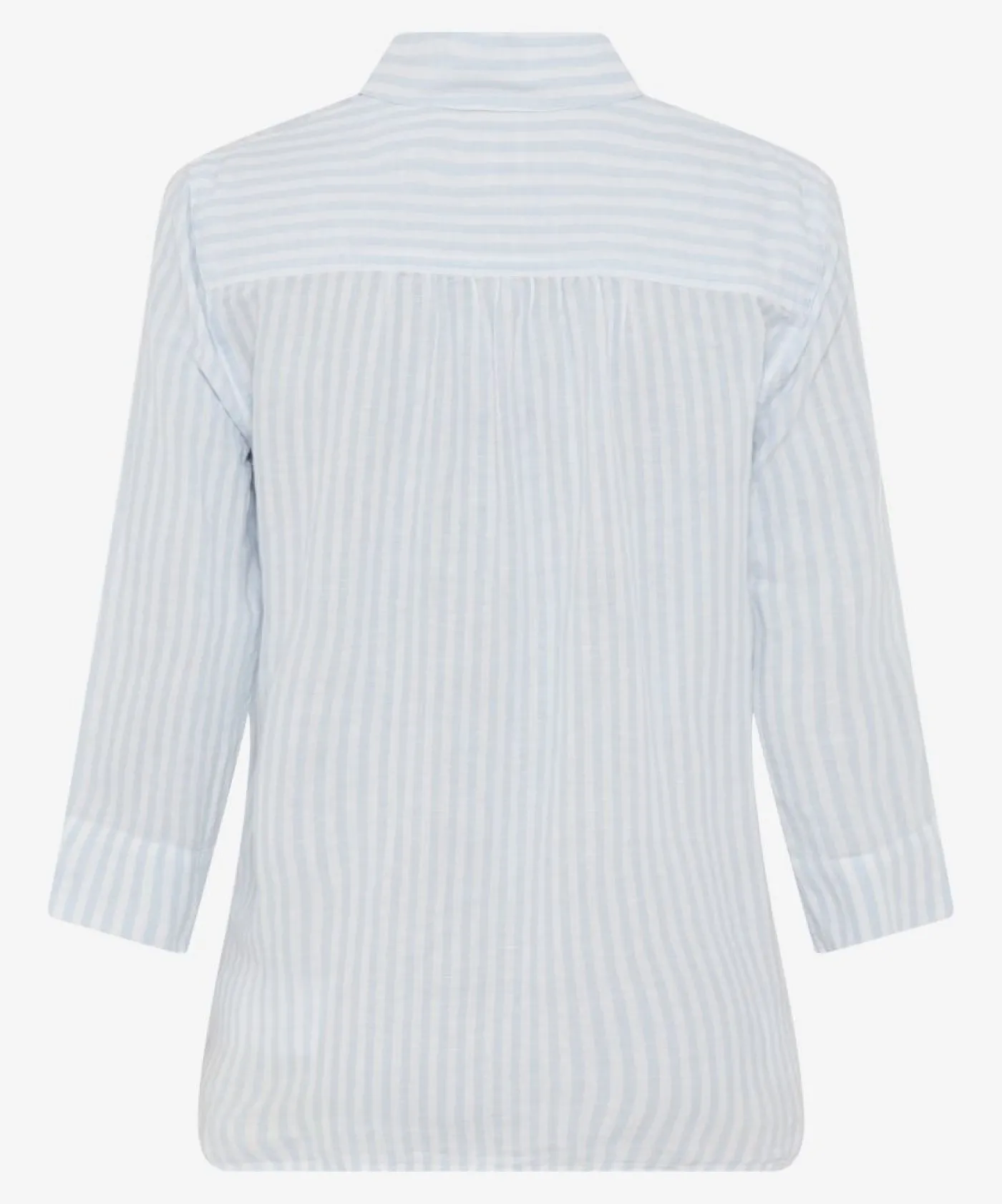 Bluse im Leinen-Baumwoll-Mix
