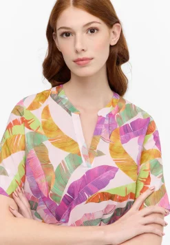 Bluse Leinwandgewebe