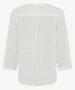 Bluse mit Glitzergarn
