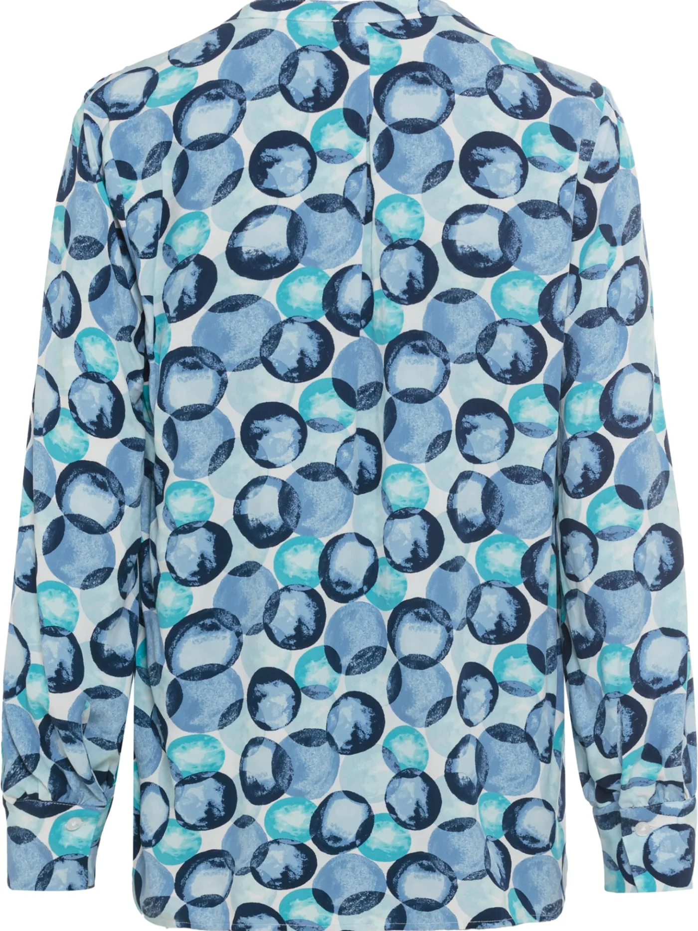 Bluse mit grafischem Allover-Print