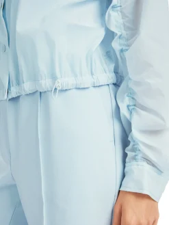 Bluse mit Kragen