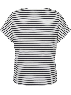 Bluse mit Rundhals
