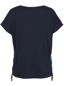 Bluse mit Rundhals