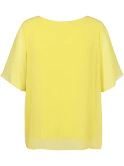 Bluse mit Rundhals