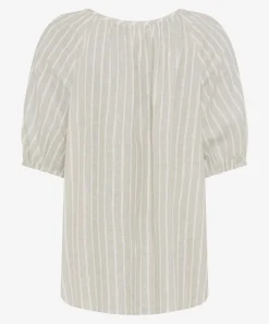 Bluse mit Streifen