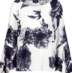 Bluse mit Volantärmeln