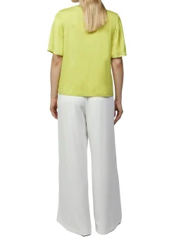 Blusenshirt im Fabricmix und Relaxed Fit
