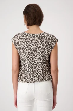 Blusenshirt mit Leomuster