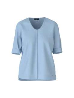 Blusenshirt mit V-Neck