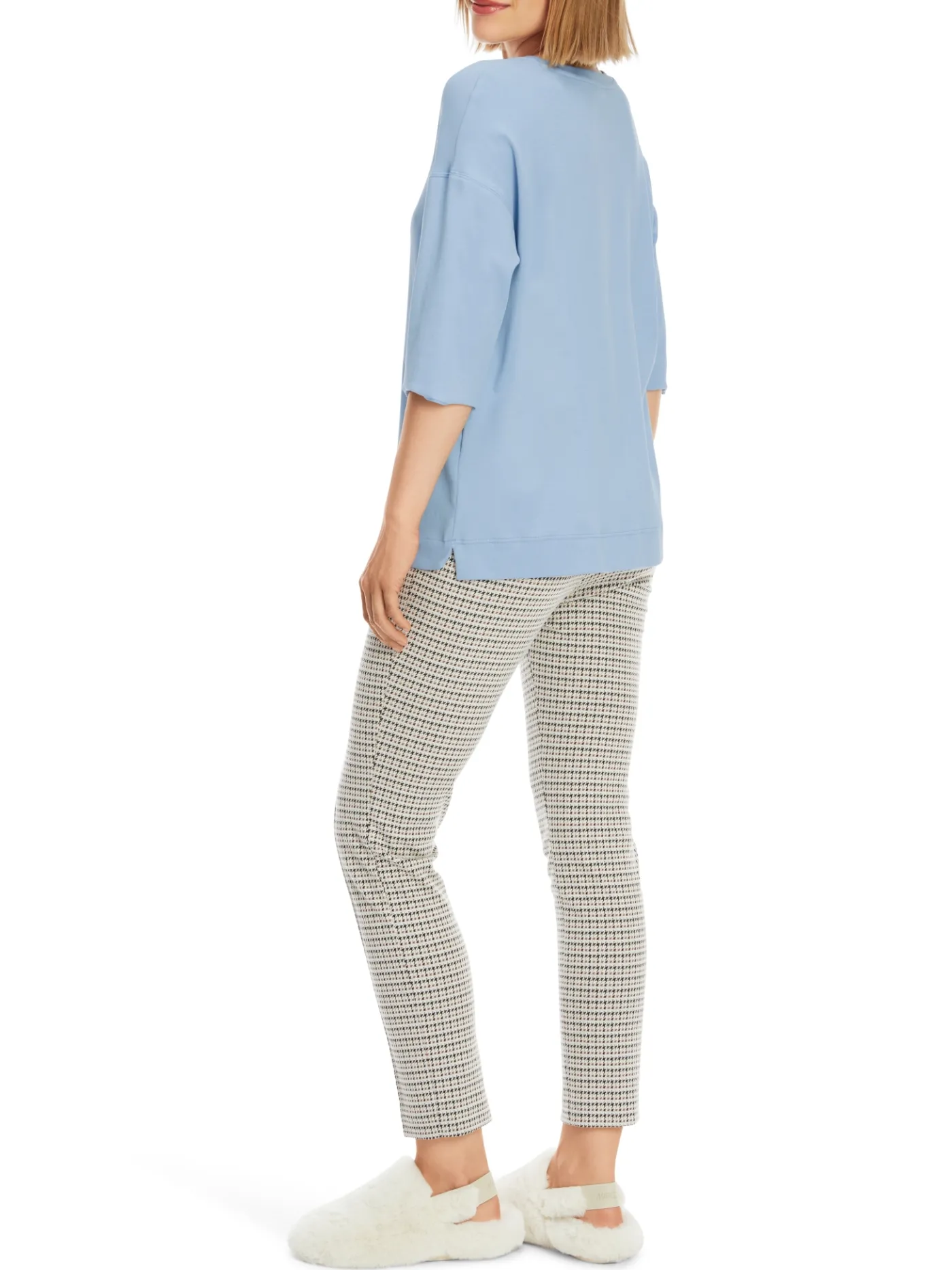 Blusenshirt mit V-Neck
