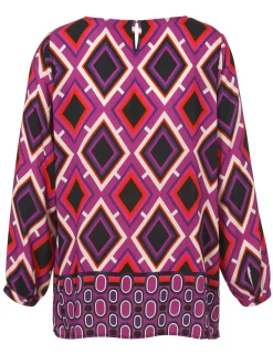 Bluse Rundhals