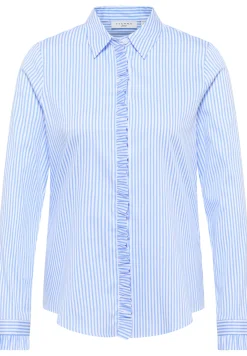 Bluse Satingewebe Langarm