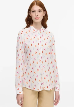 Bluse Viskose Langarm