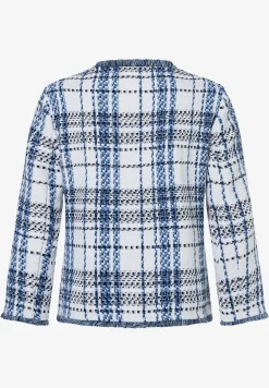 Bouclé Jacke kariert