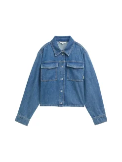 Boxy Fit Jeanshemd