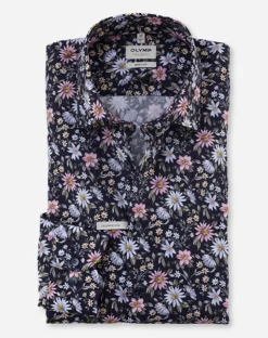 Businesshemd im Flower Look