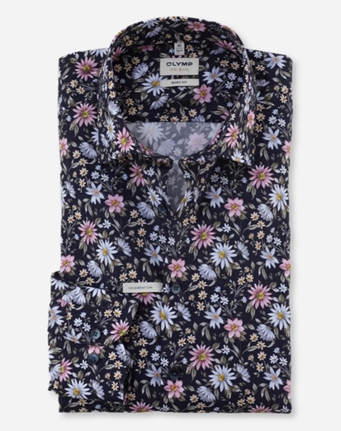 Businesshemd im Flower Look