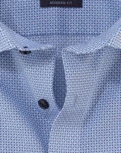 Businesshemd mit Minimal-Print