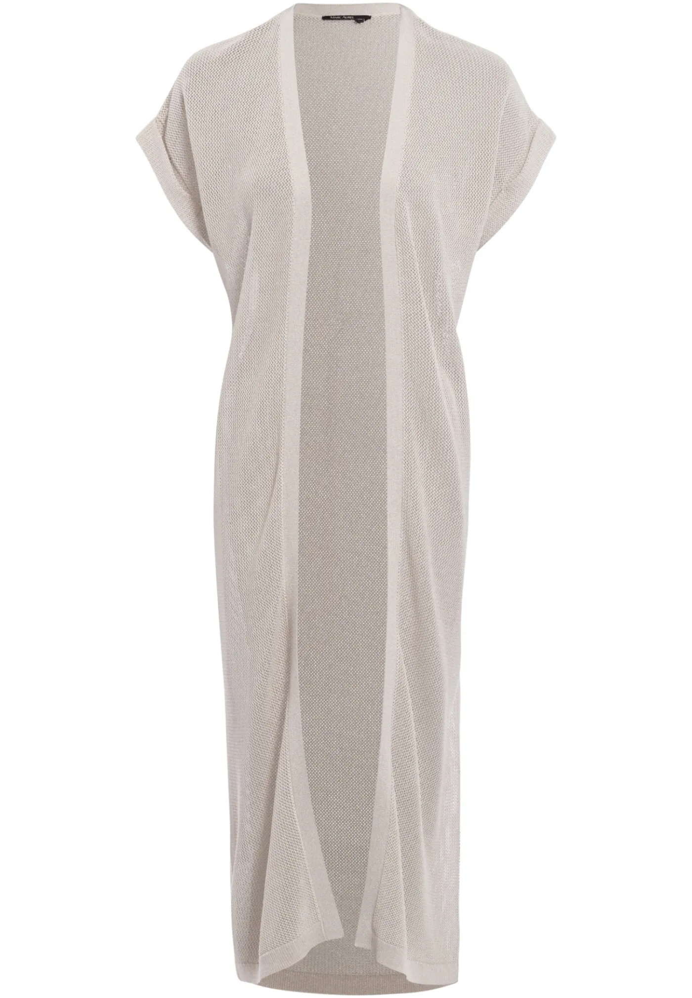 Cardigan im Metallic-Look