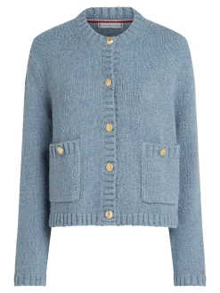 Cardigan mit goldfarbenen Knöpfen