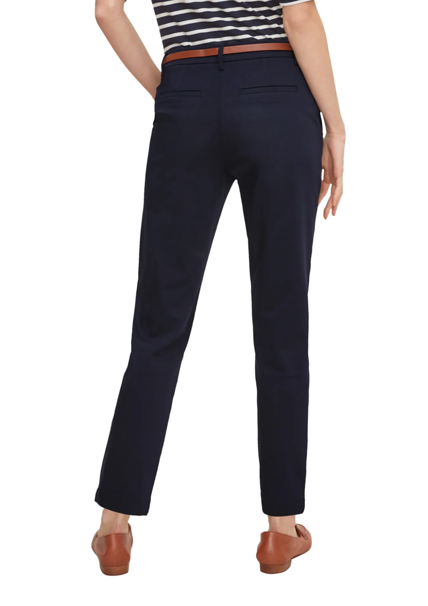 Chino mit Gürtel