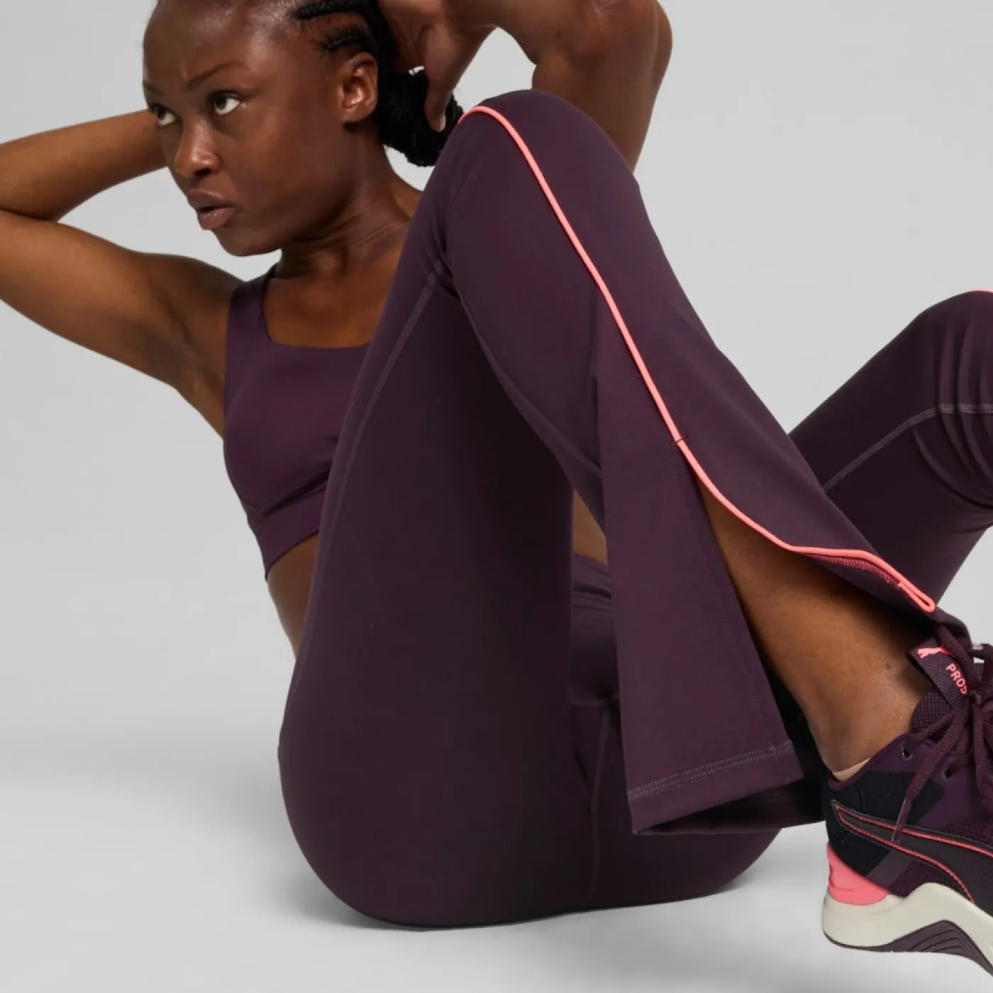 CLOUDSPUN Hochgeschnittene Hose mit ausgestelltem Bein
