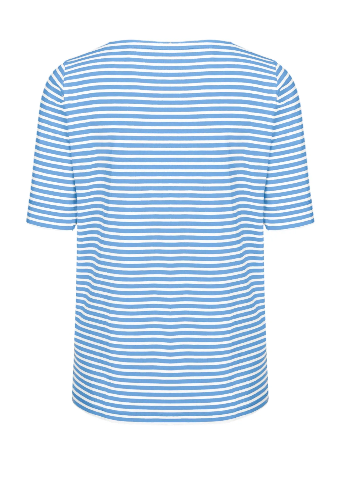 Cooles Kurzarmshirt mit U-Boot Ausschnitt