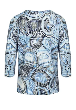 Cooles Print-Shirt mit Rundhalsausschnitt