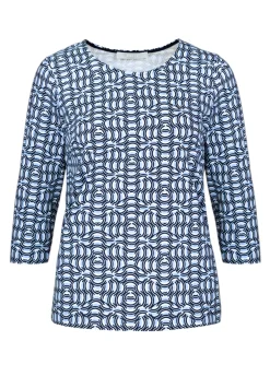 Cooles Print-Shirt mit Rundhalsausschnitt